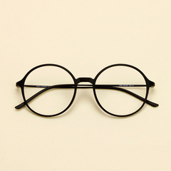 韩国tr90眼镜框女款2208 韩版圆形眼镜架大框复古可配近视眼镜