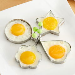 304不锈钢煎蛋器套装创意爱心形鸡蛋圈磨具不粘煎蛋模具荷包蛋模