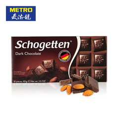 麦德龙 德国原装进口 SCHOGETTEN 斯格登黑巧克力 100G