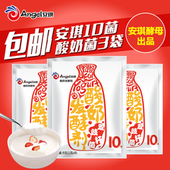 安琪酸奶发酵剂 双歧杆菌益生菌乳酸菌家用做酸奶发酵菌粉10菌3袋