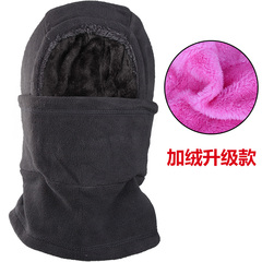 kheng冬季骑行防风保暖头套面罩口罩男女士防尘自行车摩托车装备