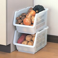 众煌果蔬筐收纳筐厨房蔬菜置物架塑料整理筐水果储物筐2个装特价