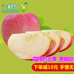 预售 下单减10元 旬邑高原霜降 红富士丑苹果 水果新鲜酸甜可口