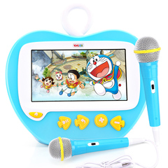益米故事机可充电下载 智能卡拉OK触屏早教机宝宝益智3-6岁玩具