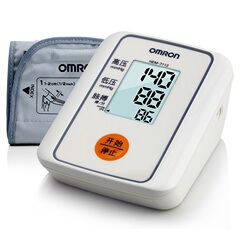 欧姆龙电子血压计 家用HEM-7112上臂式全自动测血压仪y