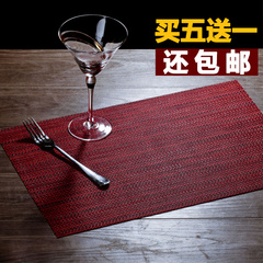 欧式西餐垫 PVC防滑餐垫隔热餐桌垫子可水洗环保餐布杯垫特价