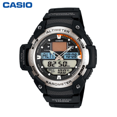 卡西欧SGW-400H 时尚防水多功能户外运动男士手表石英表 温度检测