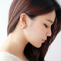 名朵饰品 CB耳钉女耳环日韩国气质耳饰耳坠简约个性复古欧美时尚