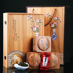 安溪铁观音茶叶浓香型茶叶乌龙茶过年送礼年货礼盒装250克