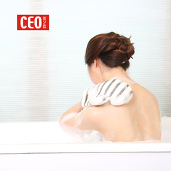 CEO/亚麻搓澡手套搓背搓泥洗澡浴擦沐浴擦免搓浴巾