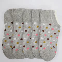 Aeoo/艾依欧5双装男士女士船袜时尚短袜秋冬季潮袜子男人袜