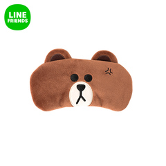 LINE FRIENDS 布朗熊睡眠眼罩 遮光透气男女个性睡觉护眼罩