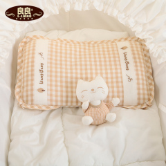 良良新生儿童定型枕 0-9个月婴儿枕头宝宝护型保健枕初生儿防偏头