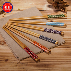 筷子碳化 质朴 简约ZAKKA 景德镇筷子5种款樱花竹筷