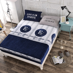 床笠单件冰貂绒床罩1.8m床套床单席梦思床垫保护套