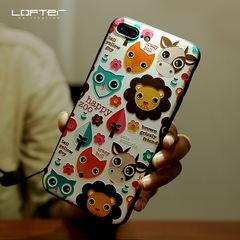 洛夫特 iphone7plus手机壳新款苹果七韩国卡通女款潮创意浮雕5.5