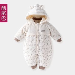 婴儿棉衣加厚一1岁宝宝冬装女孩童男宝宝棉服棉袄 幼儿棉衣服冬季