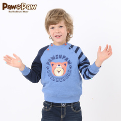 Pawinpaw宝英宝韩国小熊童装冬季新款小熊卡通卫衣