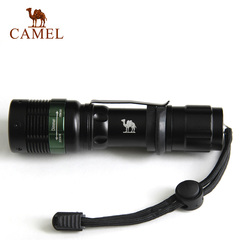 【热销11万】CAMEL骆驼户外强光远射变焦充电LED迷你手电筒