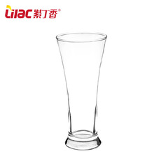 紫丁香 加厚透明玻璃杯 啤酒杯 餐厅果汁杯 创意玻璃水杯鸡尾酒杯