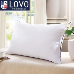 lovo罗莱 出品长方形助睡眠纤维枕可水洗负离子抗菌护颈枕头枕芯