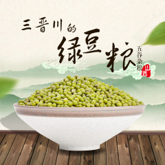 三晋川 山西新货绿豆380g绿豆汤杂粮豆粗粮优选绿豆汤材料