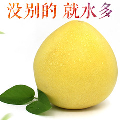 【巴谷鲜】平和白心蜜柚3.5~4.5斤精包装1个装  g溪柚子新鲜水果