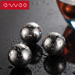 德国ewee 不锈钢速冻冰粒威士忌冰块冰具创意用品酒吧用具冰球型