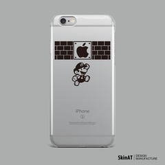 SkinAT苹果6s Plus手机壳5.5寸手机透明薄外壳套 iPhone6 保护壳