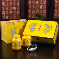 过年礼盒 正山小种红茶 新茶特级桐木关陶瓷罐茶叶礼盒装散装250g