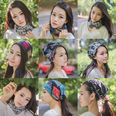 韩国时尚围脖唯美气质头巾发带发箍帽子洗脸发套围巾运动女头饰品