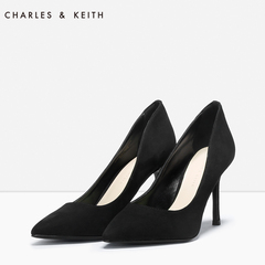CHARLES&KEITH高跟鞋 CK1-60360815 性感礼服尖头细跟单鞋