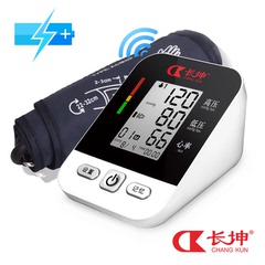 长坤量血压测量计臂式家用血压测量仪上臂式电子血压计全自动