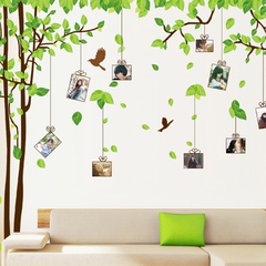 照片树墙贴客厅沙发电视背景墙贴画卧室床头装饰相框照片贴记忆树