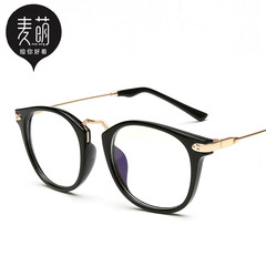 复古眼镜框女款韩版眼镜架男全框配近视眼镜超轻圆形平光镜潮眼睛