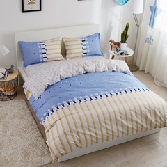 眠夜加厚磨毛四件套床上用品保暖柔软磨毛床单四件套1.5/1.8米