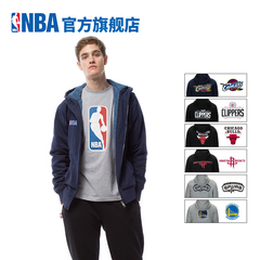 NBA 球队系列秋冬加绒夹克衫保暖连帽外套男WLTFK118