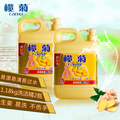 榄菊生姜洗洁精1.18kg*2瓶 洗涤精 生姜去腥精华 清洁剂不伤手