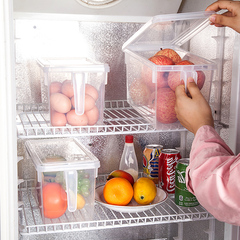 冰箱收纳盒食物整理箱日式厨房塑料密封储物箱鸡蛋蔬菜水果保鲜盒