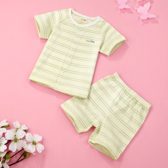 婴儿短袖内衣套装纯棉新生儿夏季衣服宝宝儿童3个月男女0-1岁夏装
