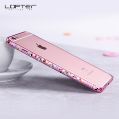 洛夫特 iPhone6 plus手机壳金属边框5.5卡通新款苹果6金属壳边框