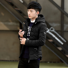 棉衣男士青少年韩版修身学生棉服外套冬季潮流装袄子新款2016短款