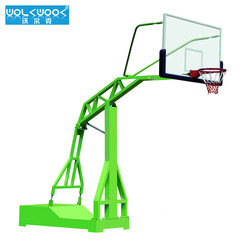 沃尔克室外型仿液压凹箱篮球架室外标准成人款比赛专用移动篮球架