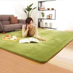 宜家珊瑚绒地毯榻榻米家用简约现代客厅茶几地毯卧室长方形床边毯