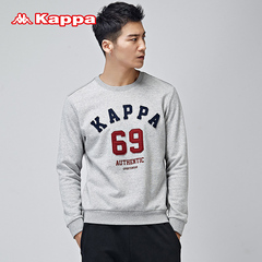 Kappa 男卫衣 运动服休闲上衣 圆领图案套头衫运动外套|K0552WT05