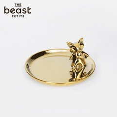 THE BEAST/野兽派 金色动物首饰盘  戒指盘 创意设计收纳盒托盘