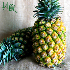【叼食】台湾特产无眼金钻凤梨 新鲜水果菠萝 酸甜营养多汁