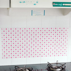 厨房装饰灶台防油贴纸 韩式耐高温玻璃贴防油污垢贴 厨房墙贴特价