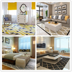特价手工腈纶地毯现代简约客厅地毯茶几沙发地毯卧室地毯满铺定制