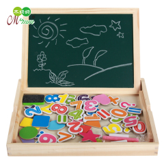 儿童磁性拼拼乐拼图小男孩女孩宝宝益智积木玩具画板小黑板涂鸦板